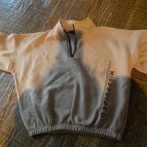 MISGUIDED: Crop top crew neck